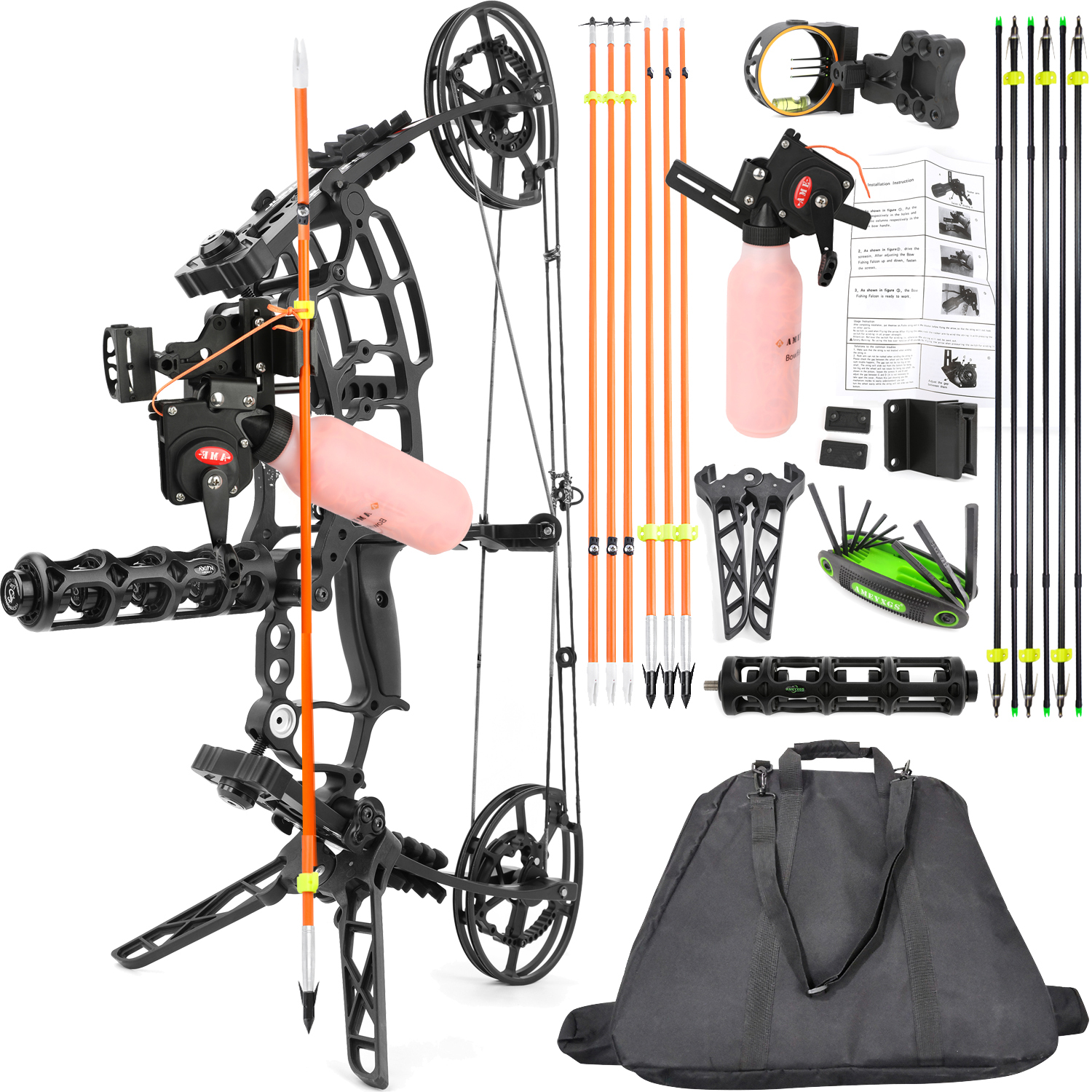 JUNXING M109KA Compound Bow Catapult Dual-use Archery Hunting