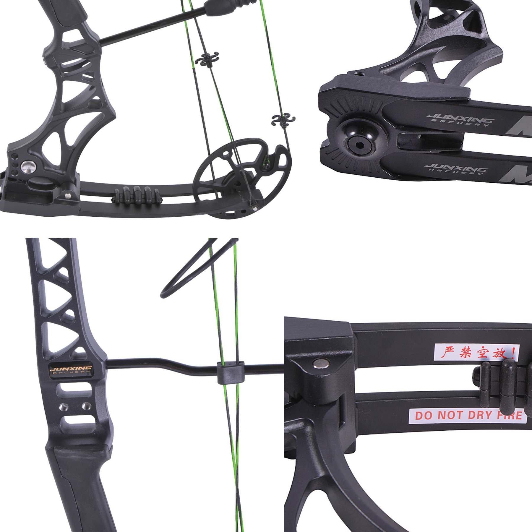 JUNXING M129 Hunting Compound Bow 30-70LBS Full Kit 320FPS