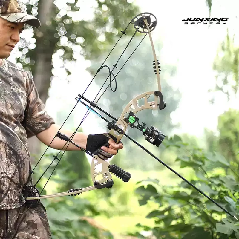 JUNXING M131 PRO Compound Bow RH&LH Hunting 30-55LBS