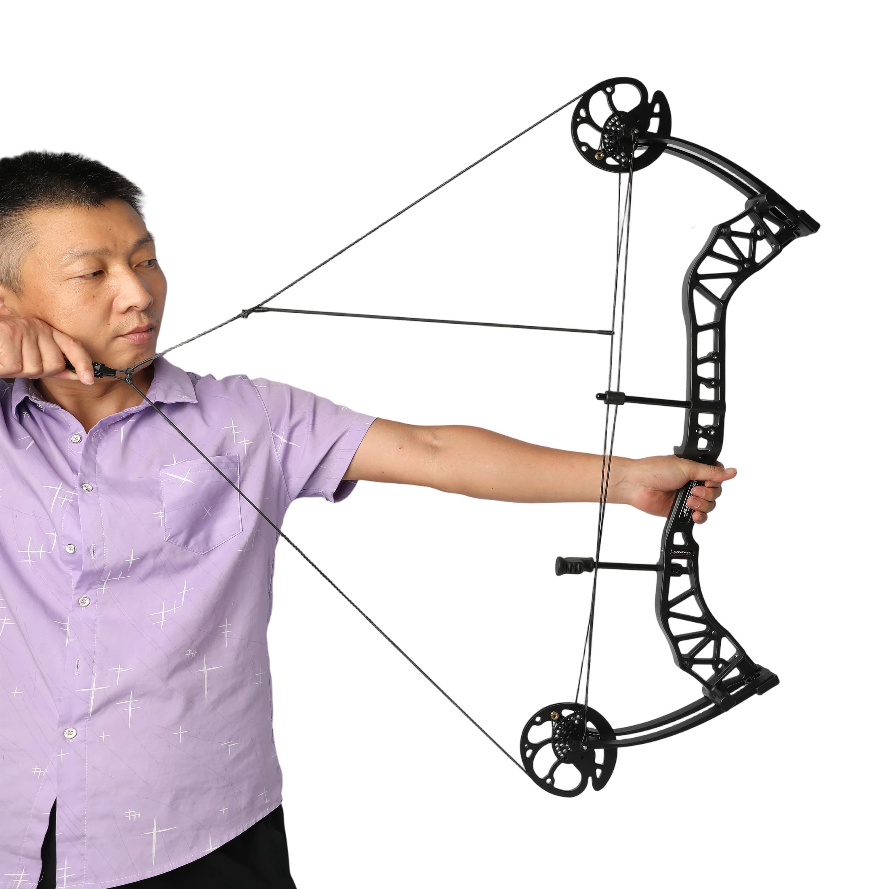 JUNXING M134 Compound Bow Archery 0-70lbs 80% let off