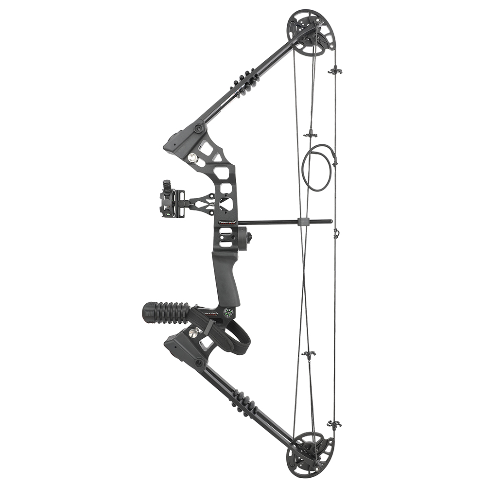 JUNXING X8 Archery Compound Bow Full Kit 20–70 lbs with Carbon Arrows