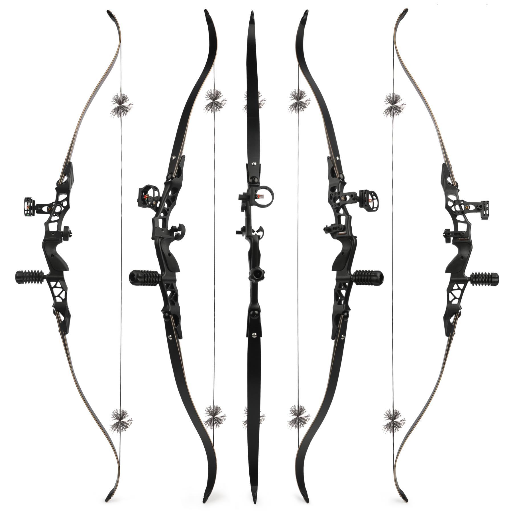 64" ILF JUNXING F166 Recurve Bow 30-60lbs Takedown Archery