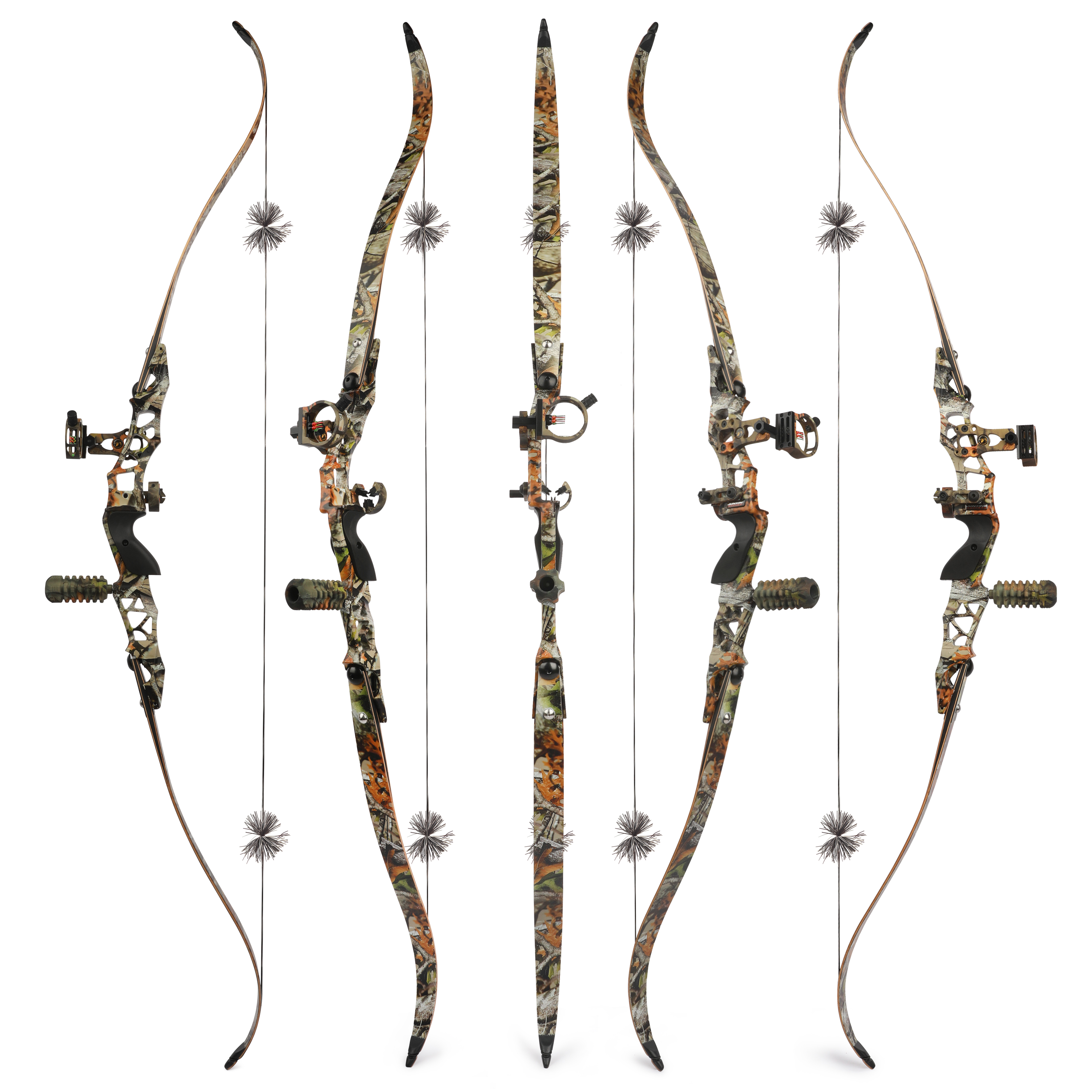 64" ILF JUNXING F166 Recurve Bow 30-60lbs Takedown Archery