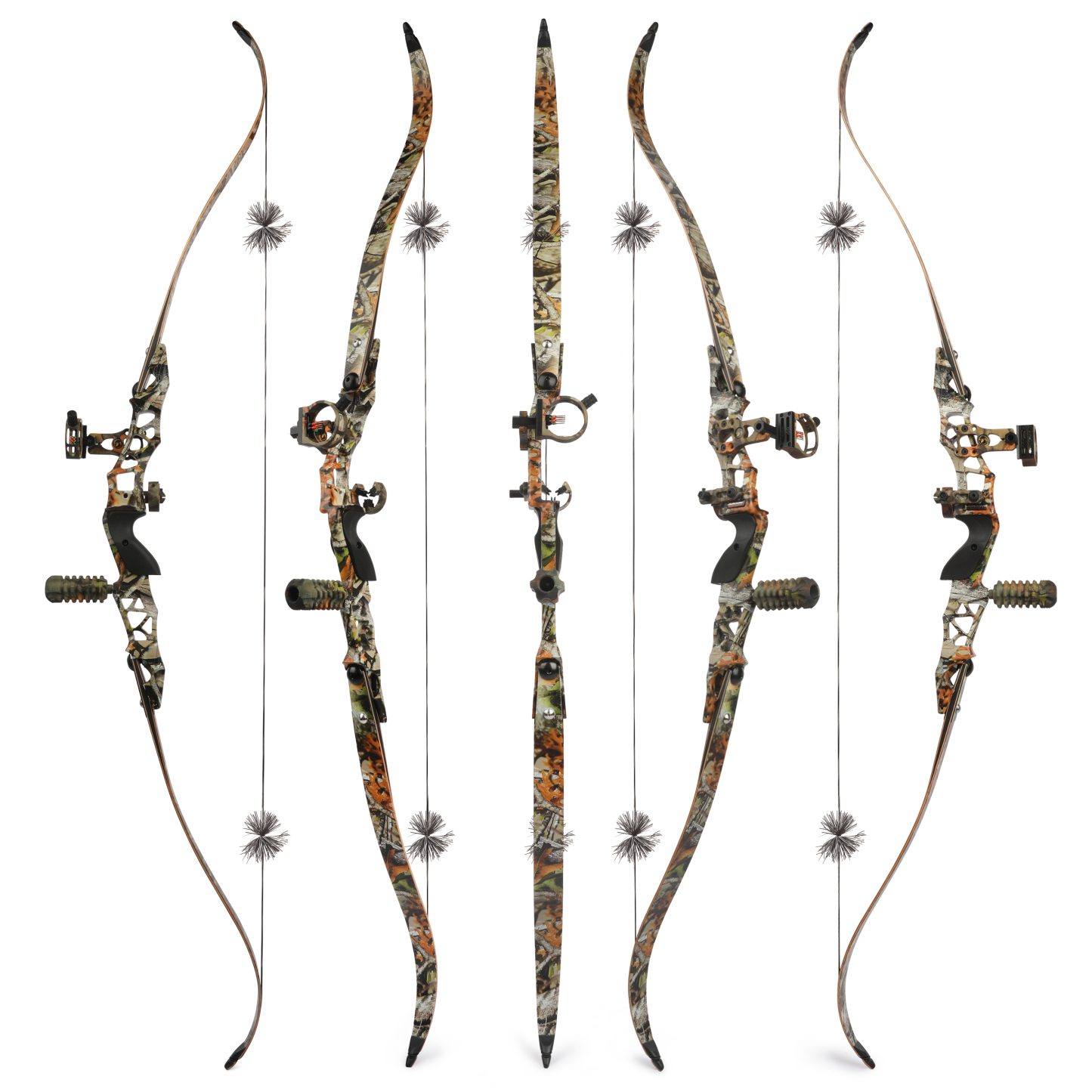 64" ILF JUNXING F166 Recurve Bow 30-60lbs Takedown Archery