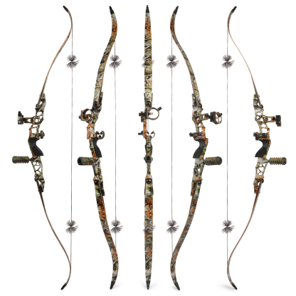 64" ILF JUNXING F166 Recurve Bow 30-60lbs Takedown Archery