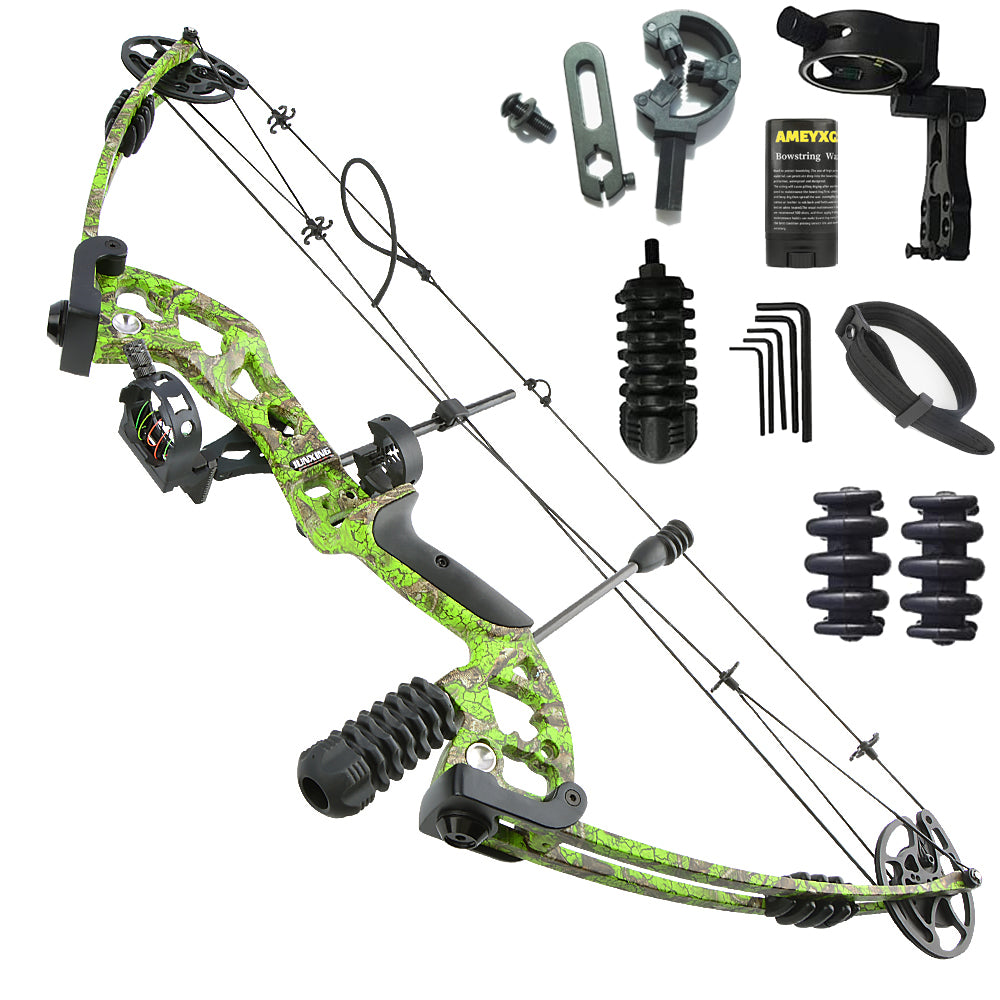 🎯JUNXING M131 Compound Bow Archery Shooting Fishing