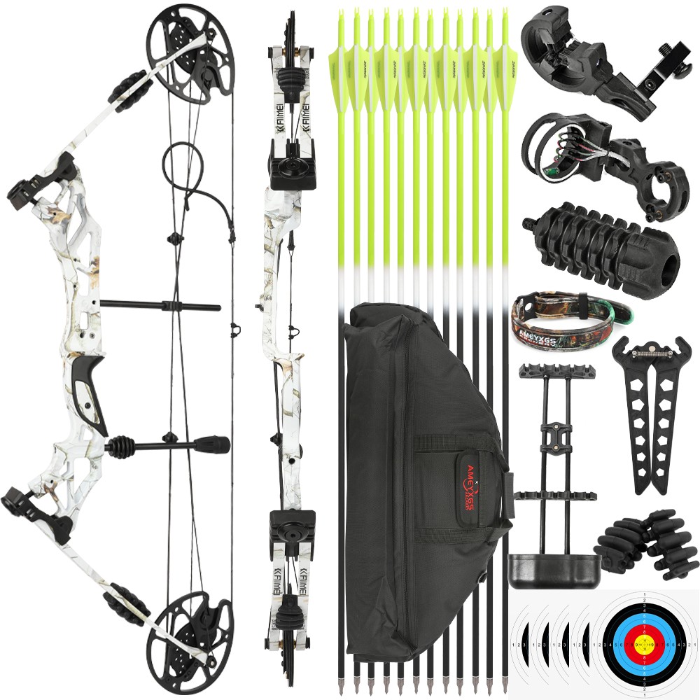 Compound Bowhunting Kit – Perfect for Fall Outdoor Adventure 30-60 LBS 