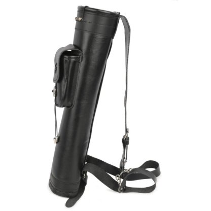 Leather Archery Back Quiver Arrow Holder for Hunting