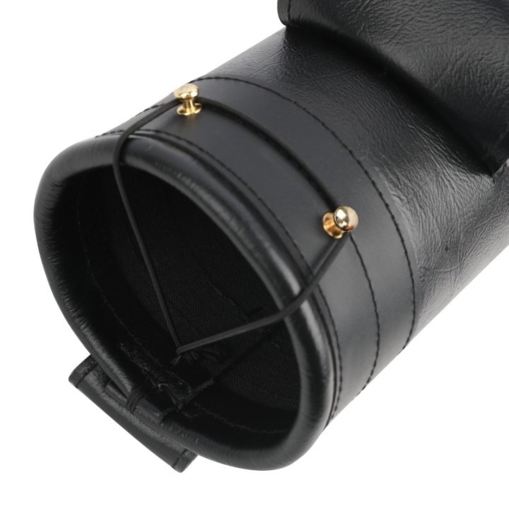 Leather Archery Back Quiver Arrow Holder for Hunting