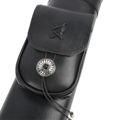 Leather Archery Back Quiver Arrow Holder for Hunting
