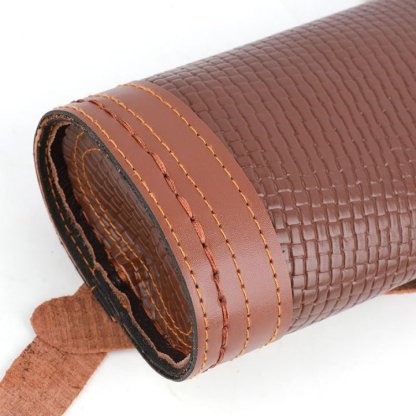 Leather Archery Back Quiver Arrow Holder for Hunting