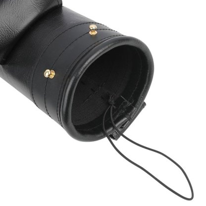 Leather Archery Back Quiver Arrow Holder for Hunting