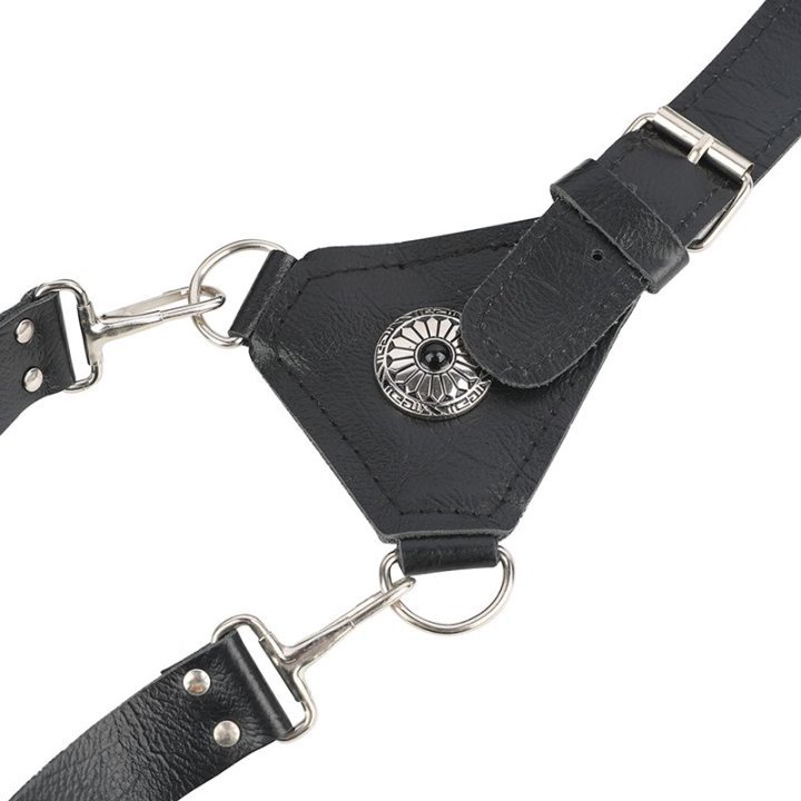 Leather Archery Back Quiver Arrow Holder for Hunting