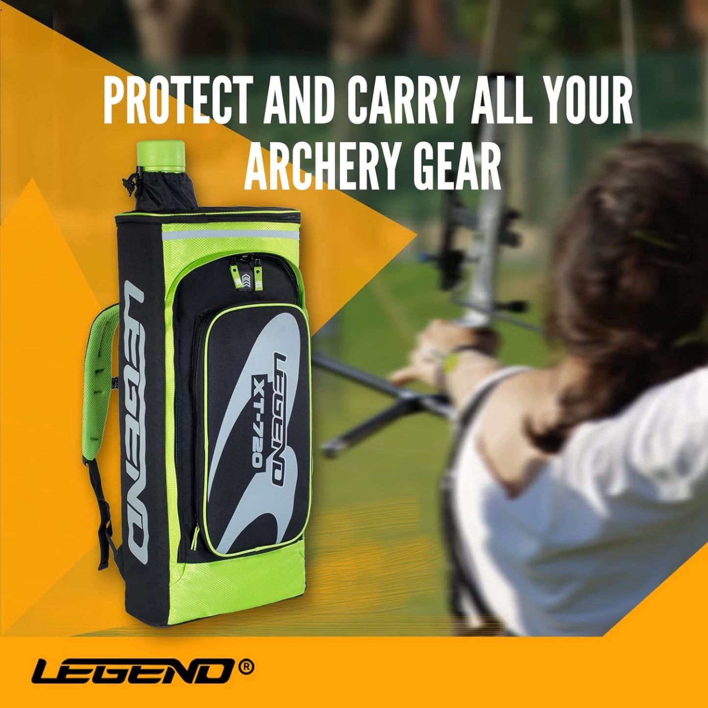 🎯Legend XT720 Takedown Recurve Bow Bag for Archery Target Backpack-AMEYXGS Archery