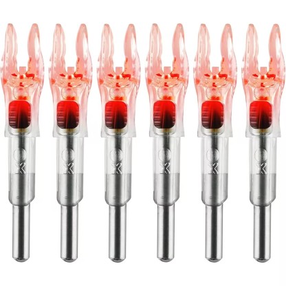 LED Arrow Nocks Lighted Nock X/5.2mm 6PCS Archery Accessories