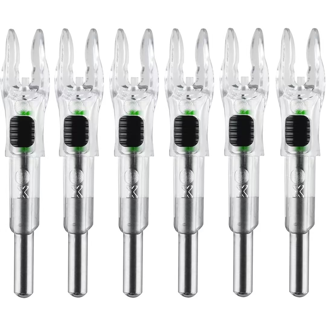 LED Arrow Nocks Lighted Nock X/5.2mm 6PCS Archery Accessories