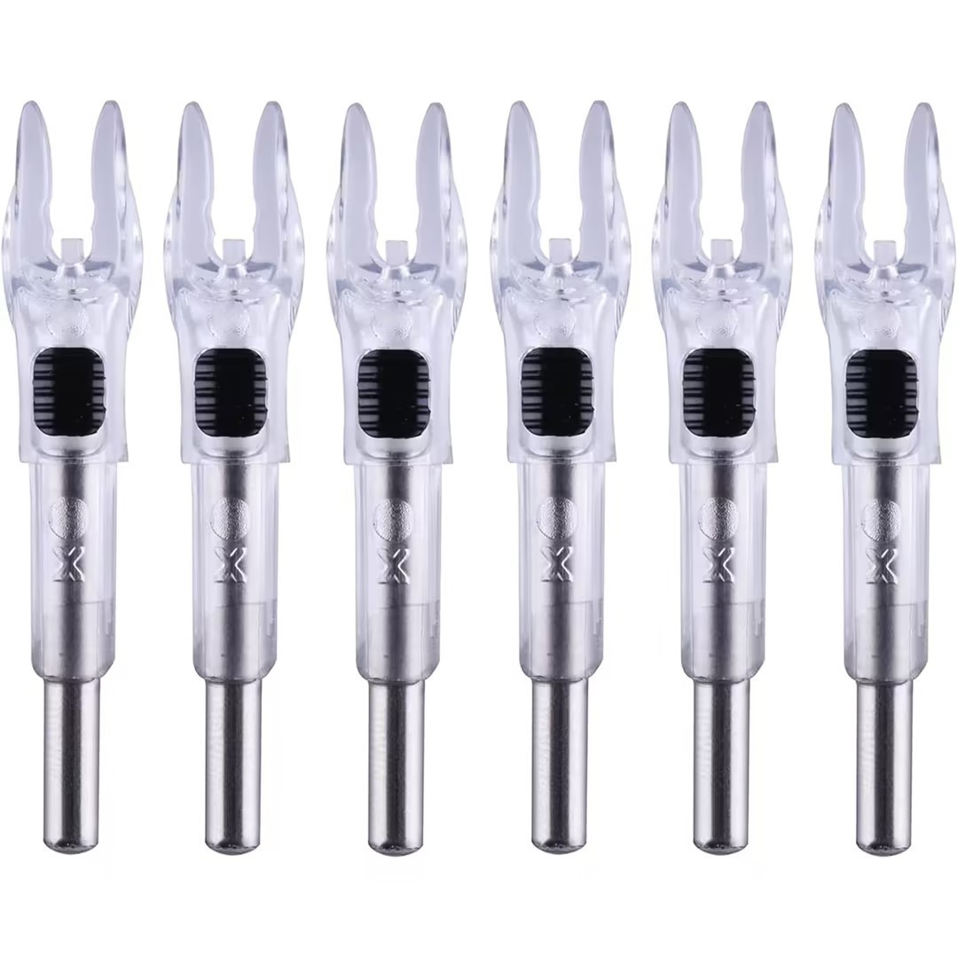 LED Arrow Nocks Lighted Nock X/5.2mm 6PCS Archery Accessories