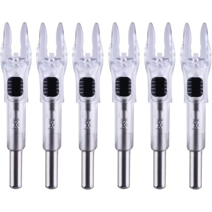 LED Arrow Nocks Lighted Nock X/5.2mm 6PCS Archery Accessories