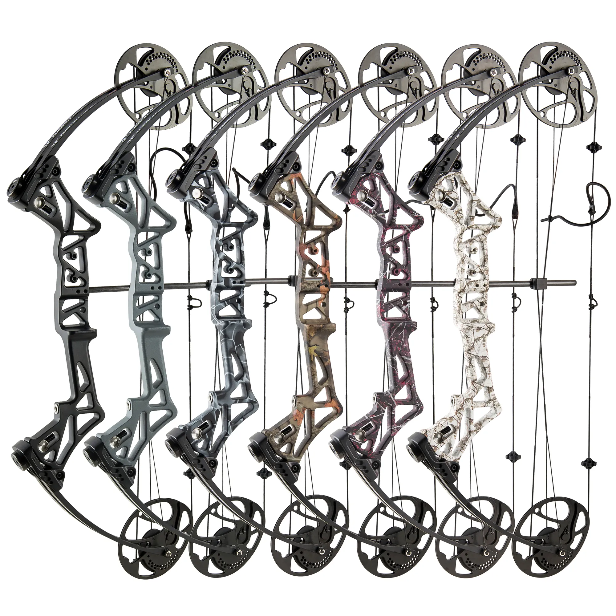 Topoint M1 Compound Bow 19-70 LBS Hunting Target Archery
