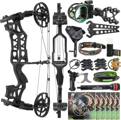 JUNXING M109EA Adjustable Compound Bow 40-70lbs 330FPS
