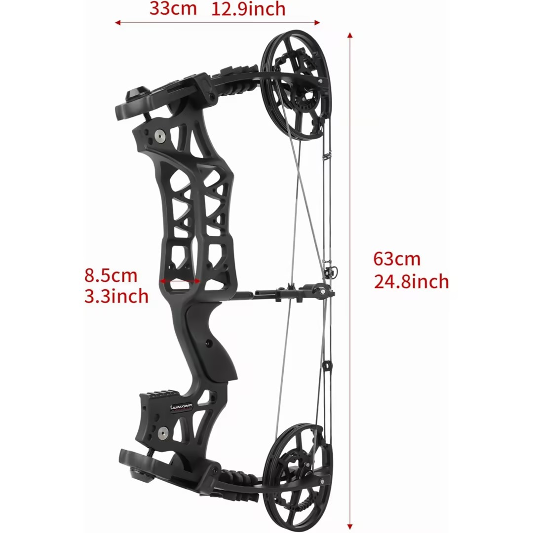 JUNXING M109EA Adjustable Compound Bow 40-70lbs 330FPS