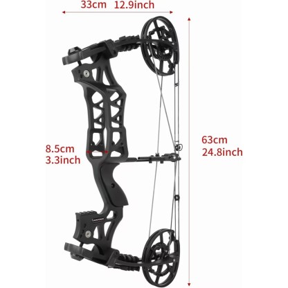 JUNXING M109EA Adjustable Compound Bow 40-70lbs 330FPS