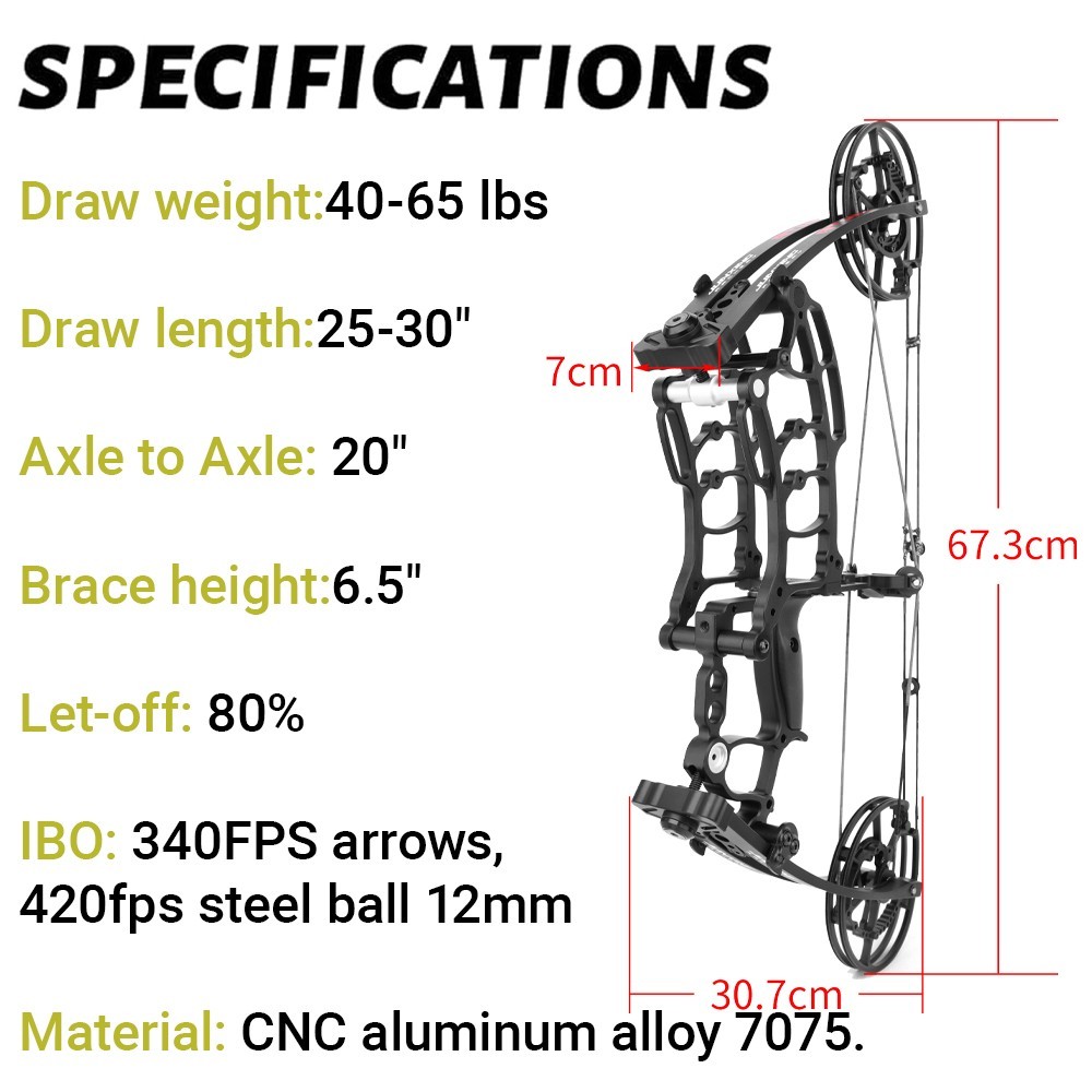 Fast Delivery from USA | Dual-use Hunting Bow & Arrows