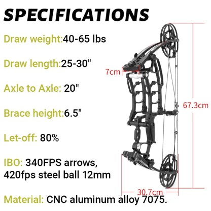 Fast Delivery from USA | Dual-use Hunting Bow & Arrows