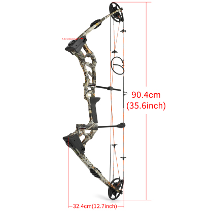 JUNXING M121A Compound Hunting Bow Kit RH 0-70 lbs