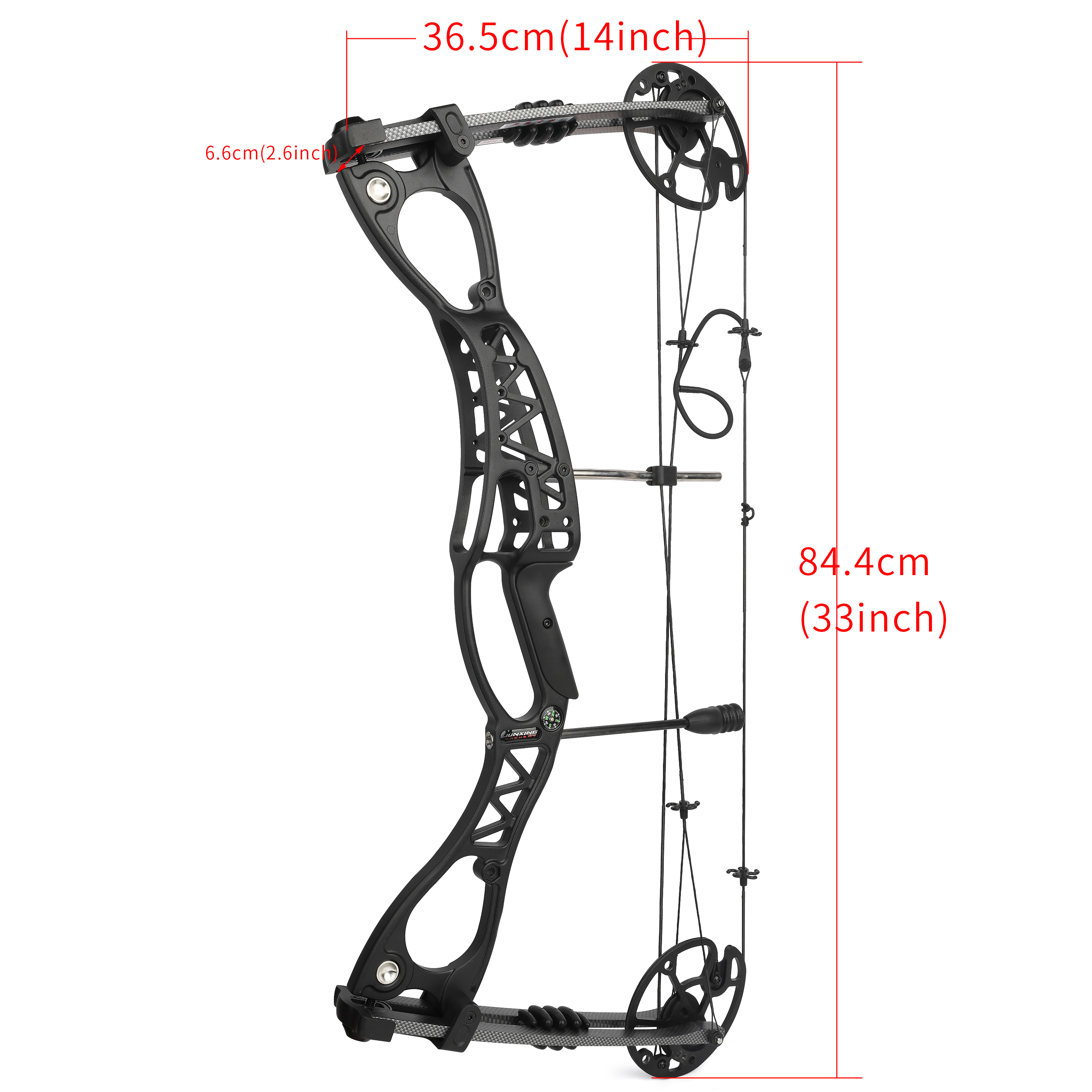 JUNXING M126 Compound Bow for Archery Hunting Set