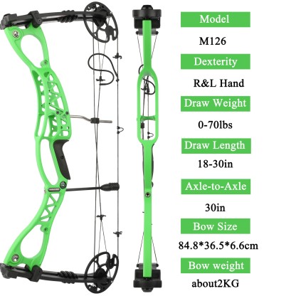 Junxing M126 Compound Bow Kit for Hunting & Target Shooting