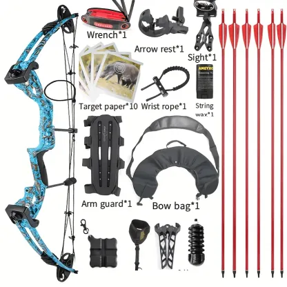 Blue M131 Compound Bow Kit | 30–55lbs Adjustable Draw