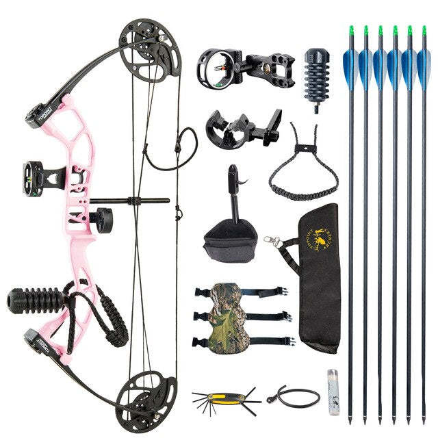 🎯 Archery M2 Youth Compound Bow Set Beginners Junior-AMEYXGS Archery