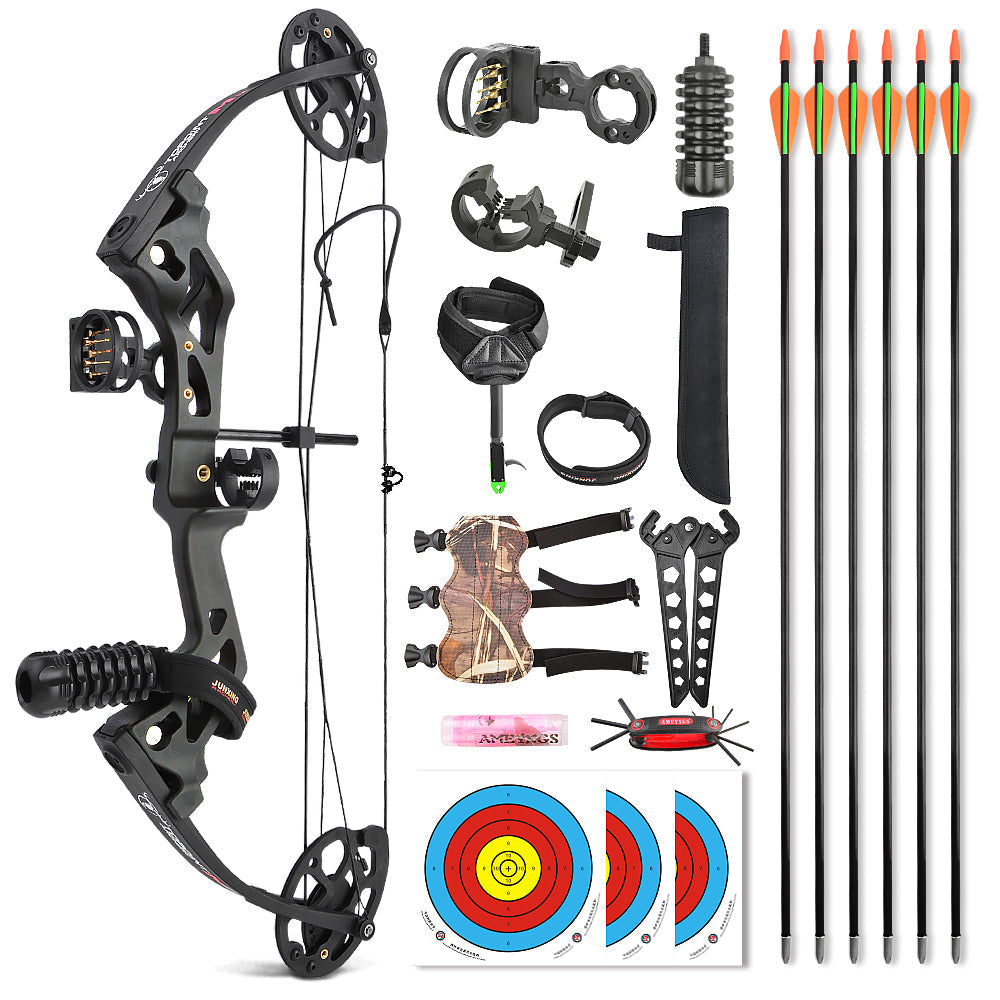 🎯M3 Child Compound Bow Archery Beginner Shooting Training-AMEYXGS Archery