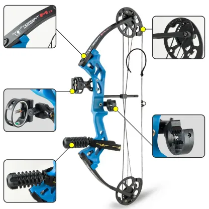 M3 Children Compound Bow Competition Arrows Kit