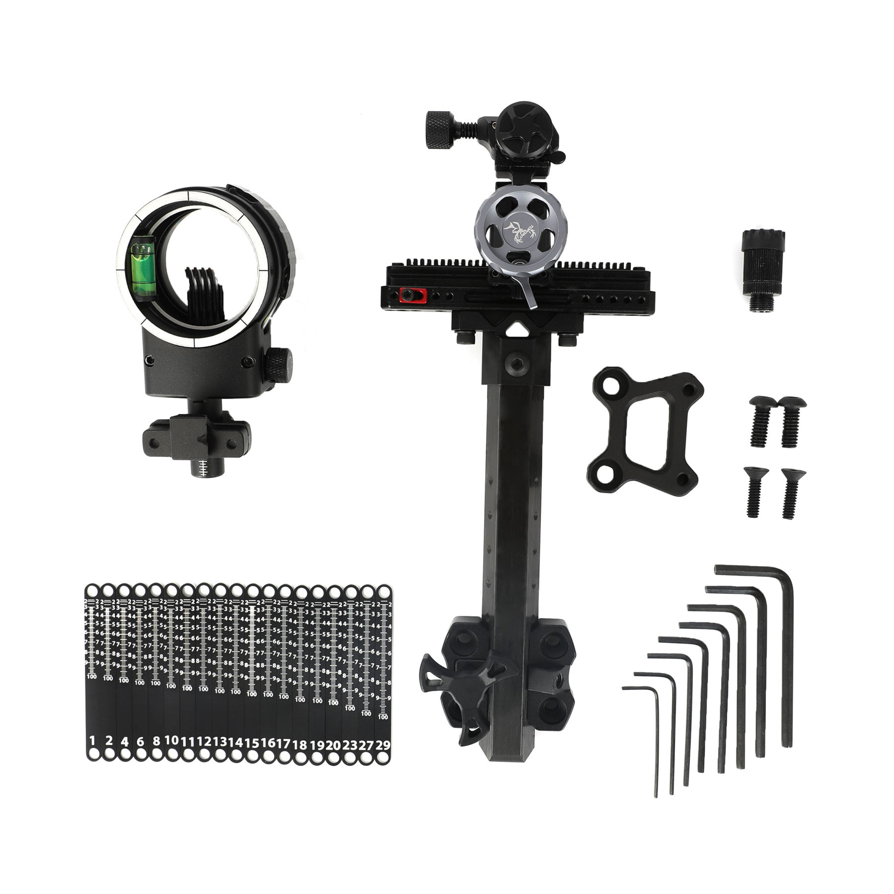 Micro Adjustable Bow Sight-TX2650 with Lens Set