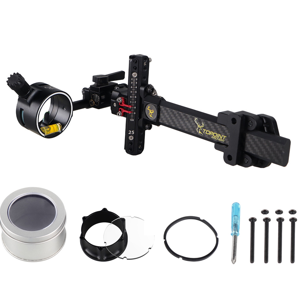 Micro Adjustable Bow TX9610 Sight with Lens Set 