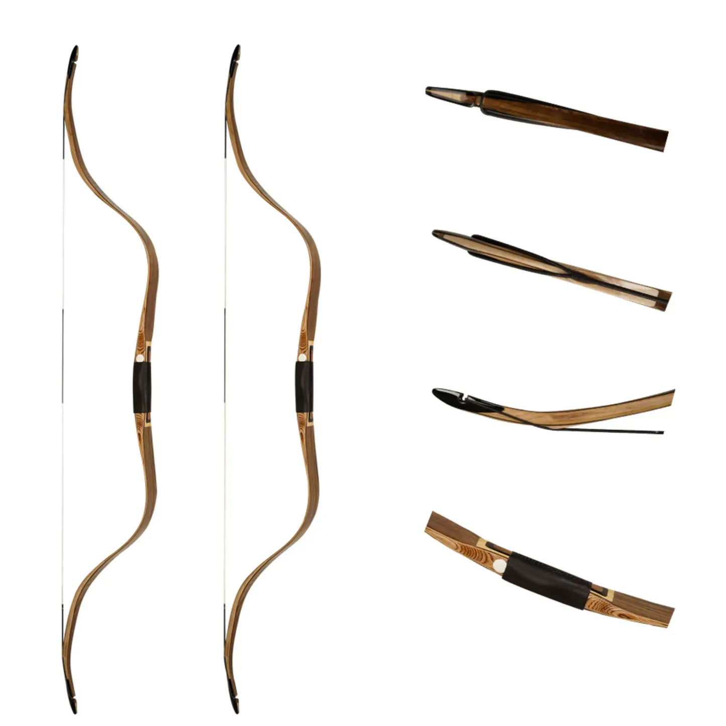AF Mong Yuan Laminated Bow 54"–55" 25–50lbs Competition Bow