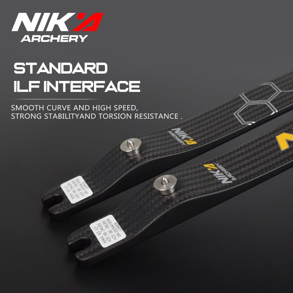 NIKA N3 Pro ILF Carbon Limbs for Target Archery