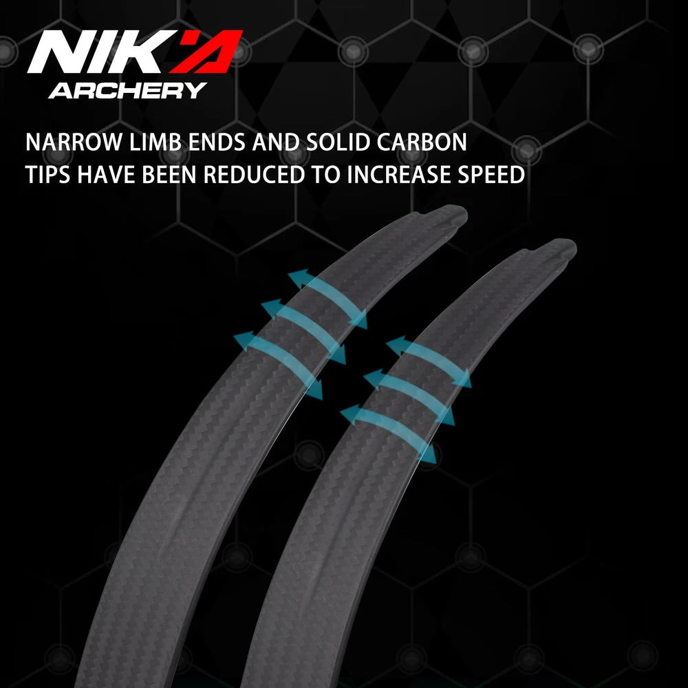 NIKA N3 Pro ILF Carbon Limbs for Target Archery