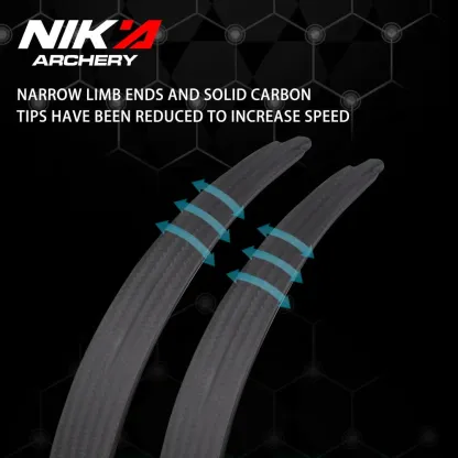 NIKA N3 Pro ILF Carbon Limbs for Target Archery
