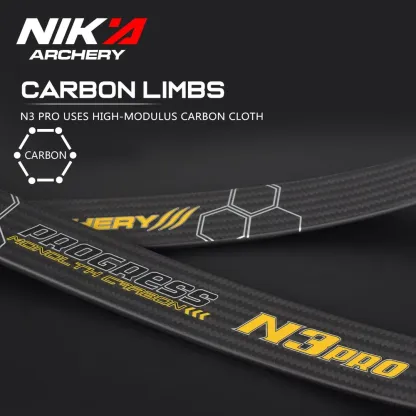 NIKA N3 Pro ILF Carbon Limbs for Target Archery