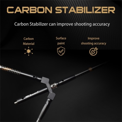 NIKA Archery MT Carbon Fiber Stabilizer Set