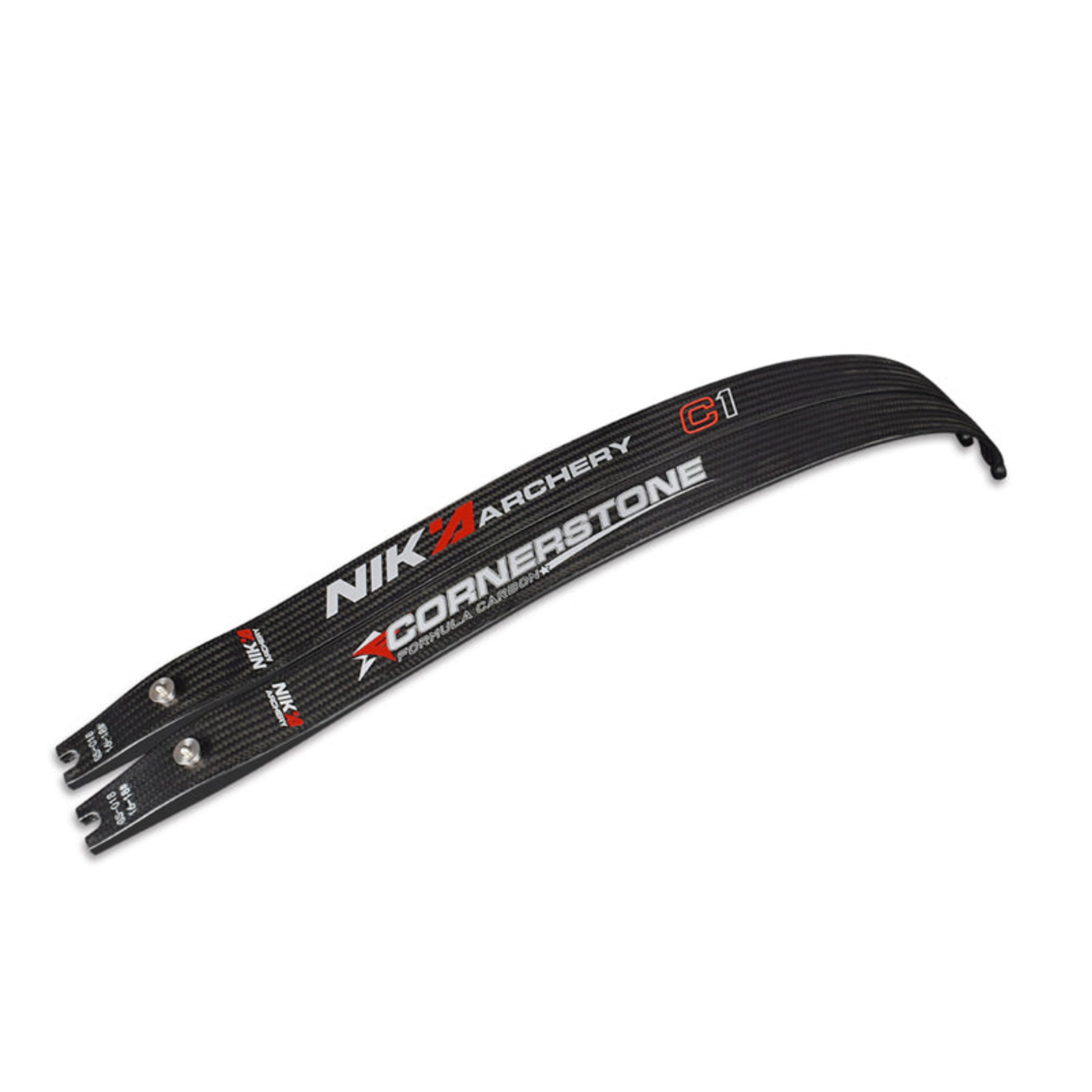 NIKA C1 Carbon Fiber ILF Recurve Bow Limbs - 66 Inch