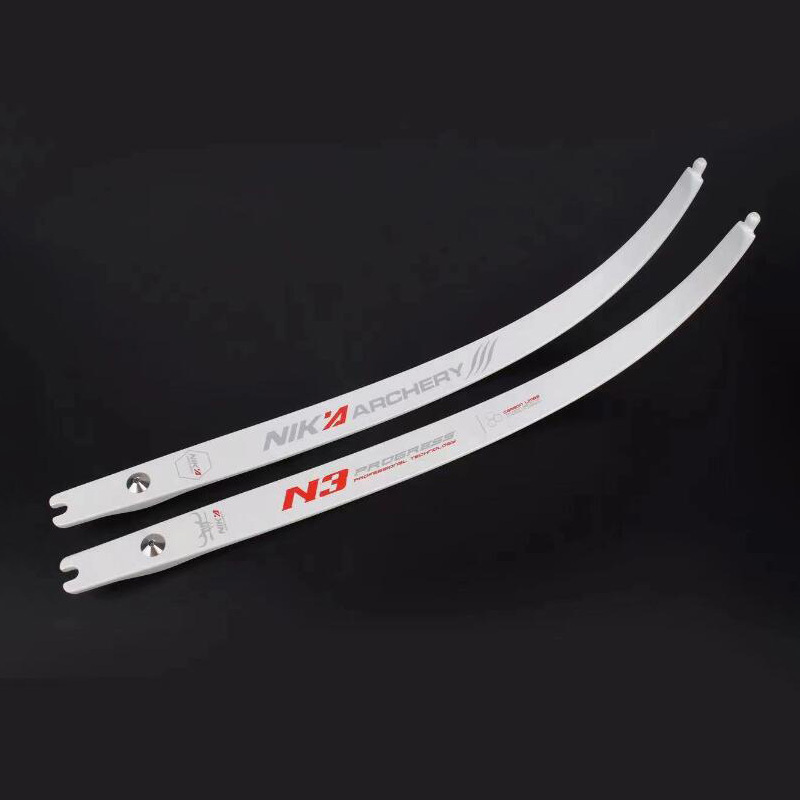 NIKA-N3 Archery Bow Limbs Carbon Fiber 22-48 lbs 