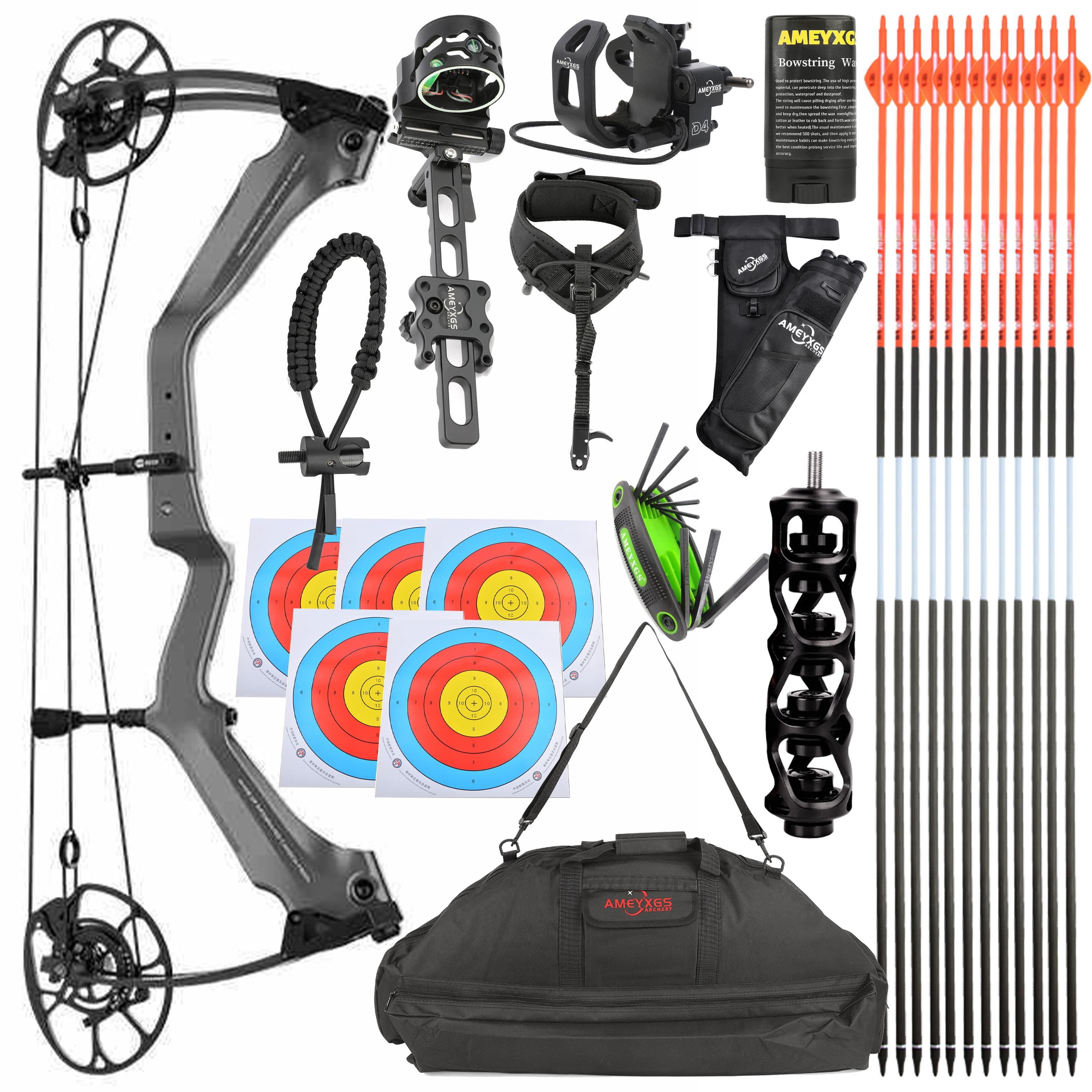 NIUTOU 801 Carbon Compound Bow Hunting Shooting Target