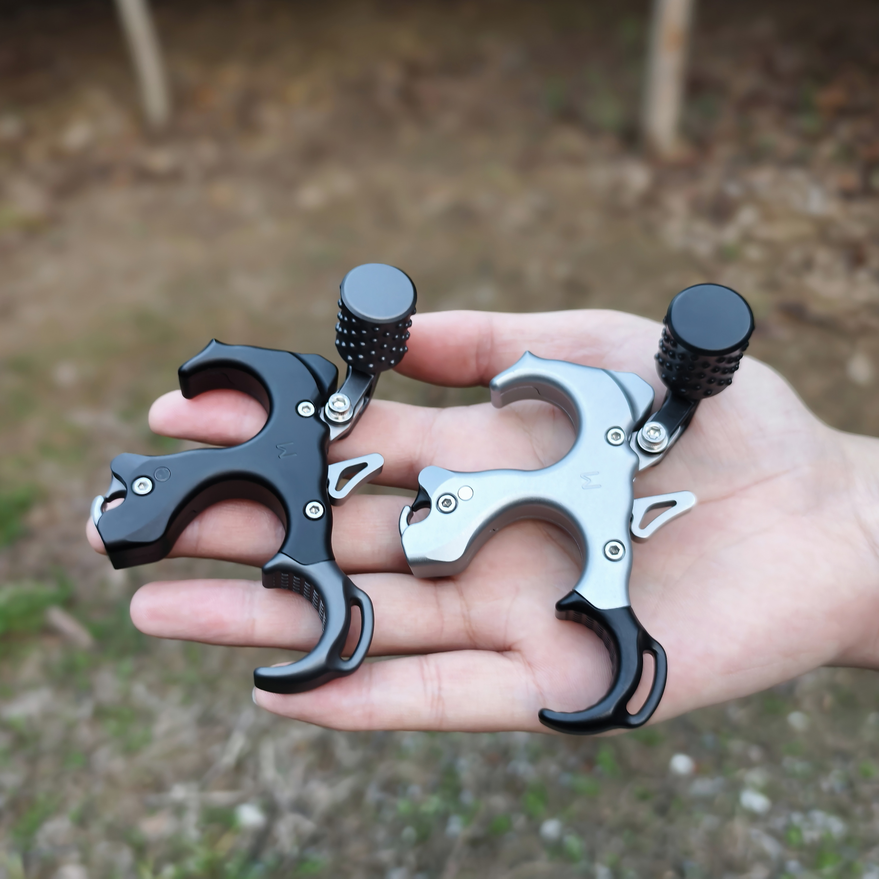 New Version - UV Button Release Aid Archery 3/4 Finger