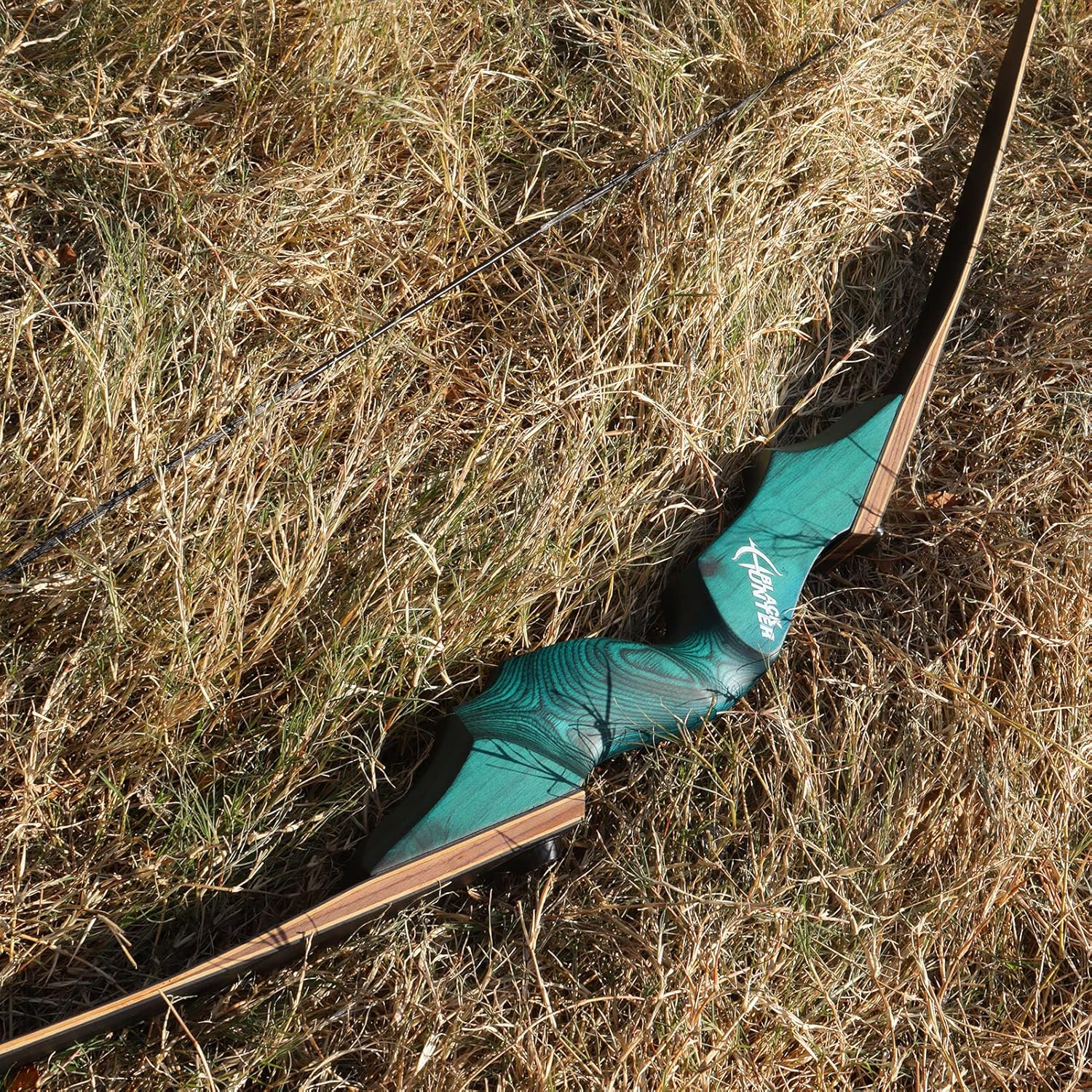 Original Black Hunter Takedown Longbow 20-60lbs Traditional