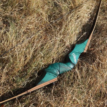 BLACK HUNTER Longbow Archery Hunting Kit ,RH&LH,20-60LBS