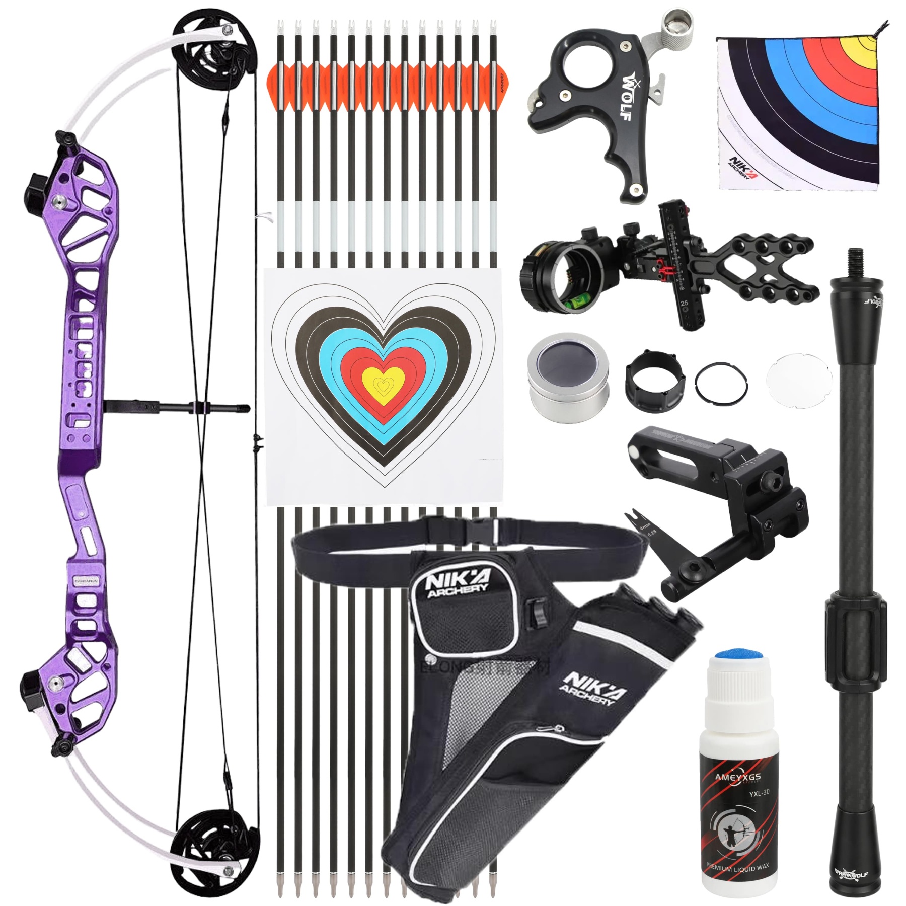 PANDARUS 30-45LBS Competitive Compound Bow Shooiting Archery